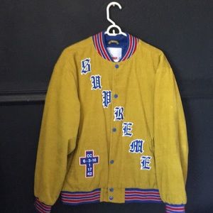 Supreme old English corduroy varsity